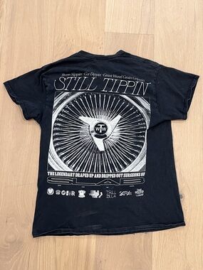 Feels So Good Still Tippin Houston Slab Graphic Tee Faded Black M